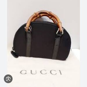 Gucci Mini Bamboo Handle Bag/Wallet (authentic)